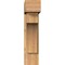 Ekena Millwork Westlake Block Smooth Bracket w/ Offset Brace, Western Red Cedar, 7 1/2"W x 24"D x 32"H BKT0806X24X32WTL05SWR - alternate 4